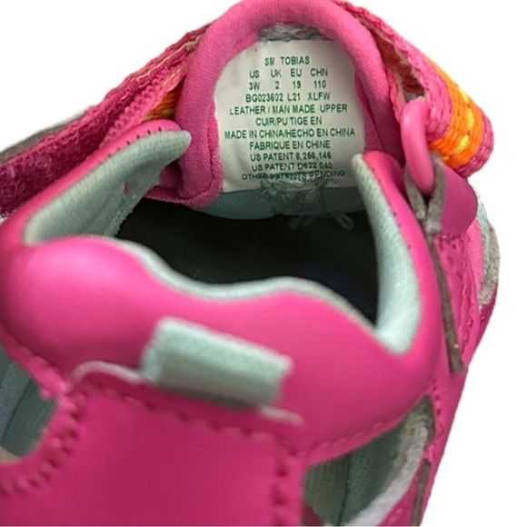 Stride Rite Soft Motion Tobias Closed Toe Outdoor Breathable Summer Sandal Sz 3W - Picture 6 of 7